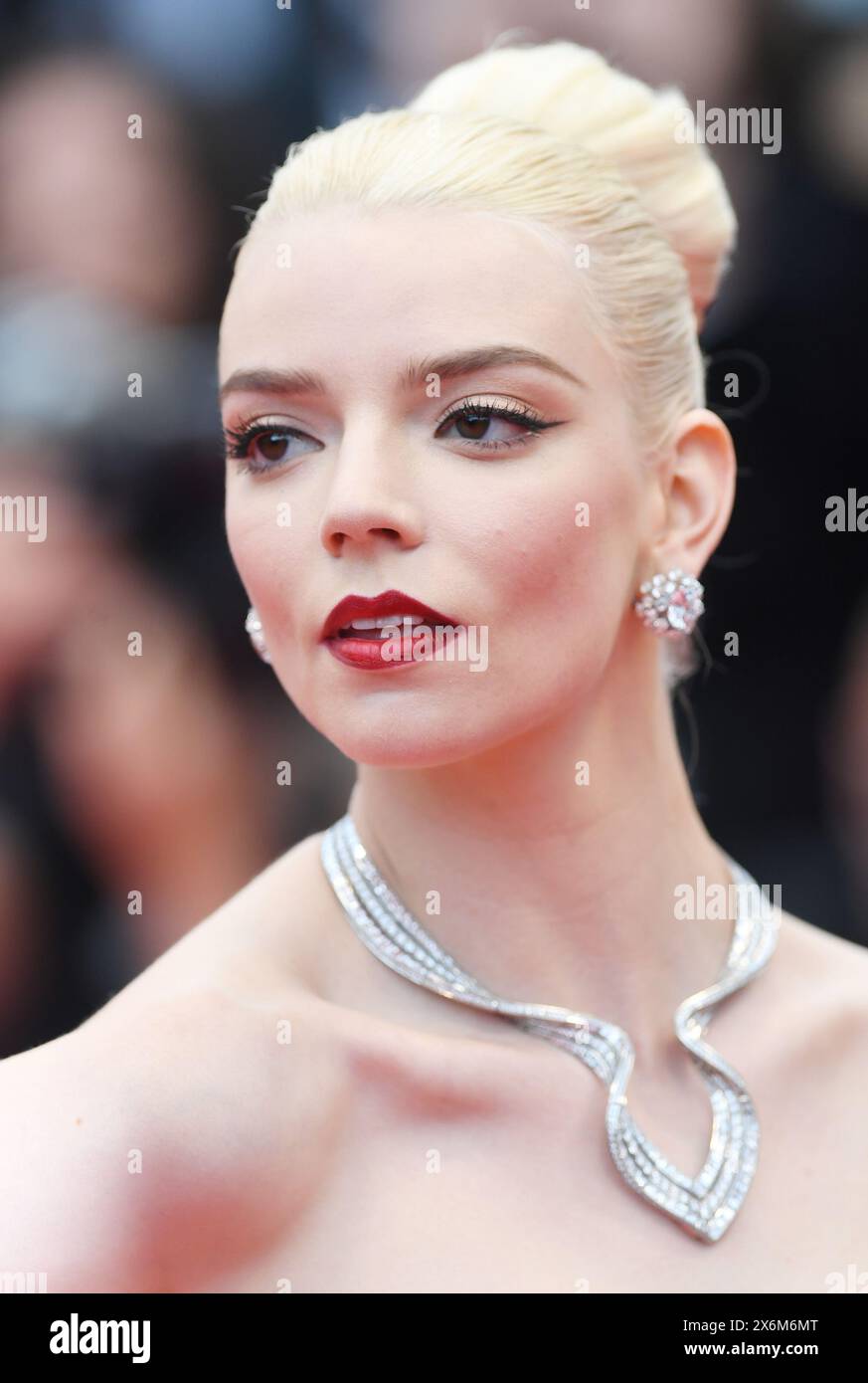 British actress Anya Taylor- Joy attends the premiere of Furiosa: A Mad ...