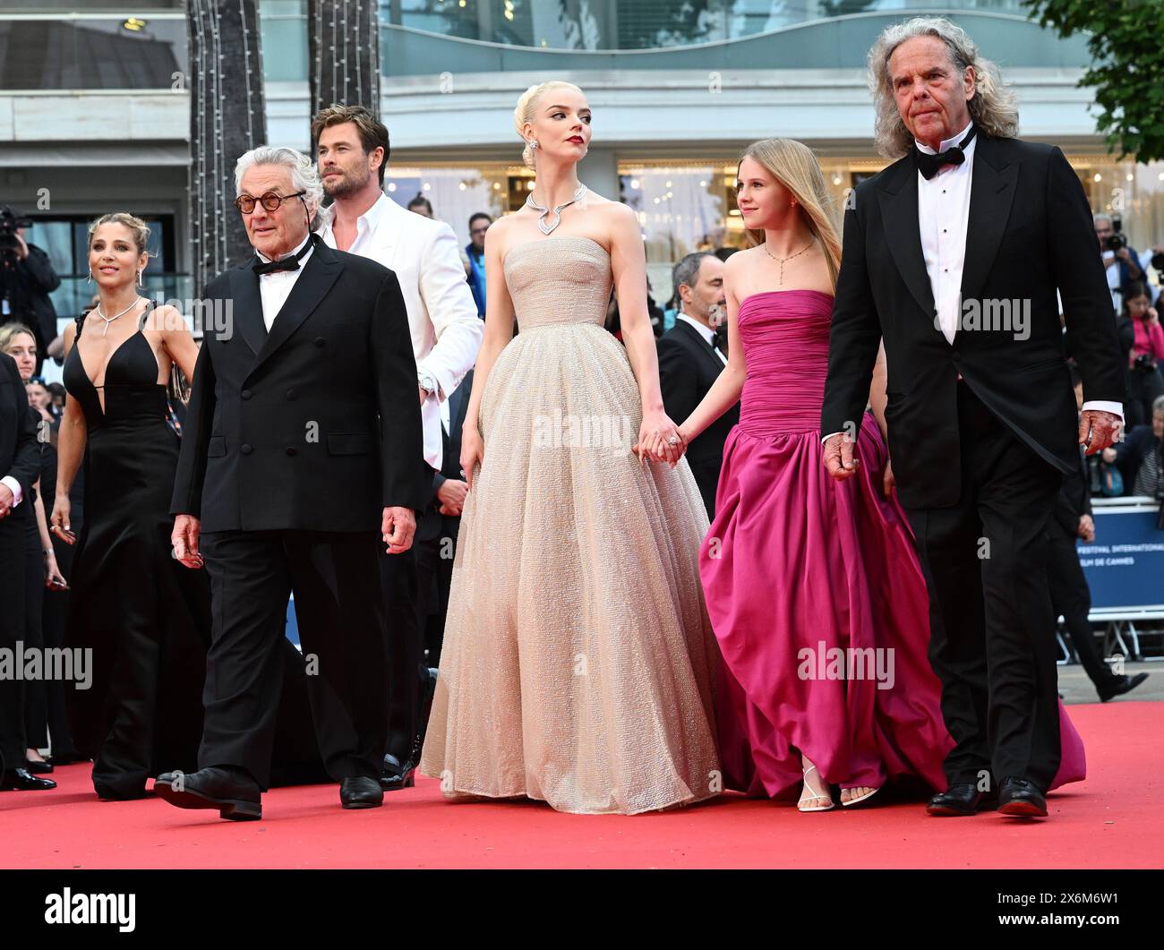 British actress Anya Taylor- Joy, producer Doug Mitchell, Australian ...