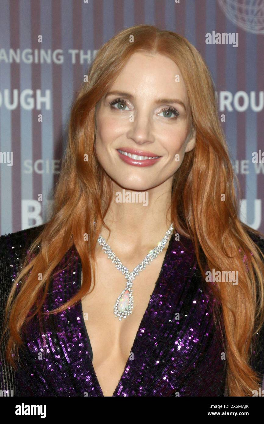 10th Annual Breakthrough Prize Ceremony at the Academy Museum of Motion Pictures on April 13, 2024 in Los Angeles, CA Featuring: Jessica Chastain Where: Los Angeles, California, United States When: 13 Apr 2024 Credit: Nicky Nelson/WENN Stock Photo