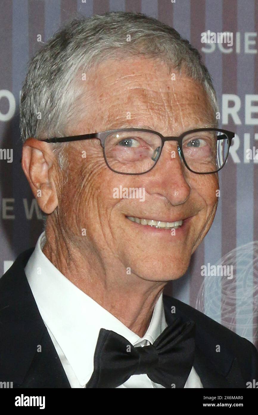 10th Annual Breakthrough Prize Ceremony at the Academy Museum of Motion Pictures on April 13, 2024 in Los Angeles, CA Featuring: Bill Gates Where: Los Angeles, California, United States When: 13 Apr 2024 Credit: Nicky Nelson/WENN Stock Photo