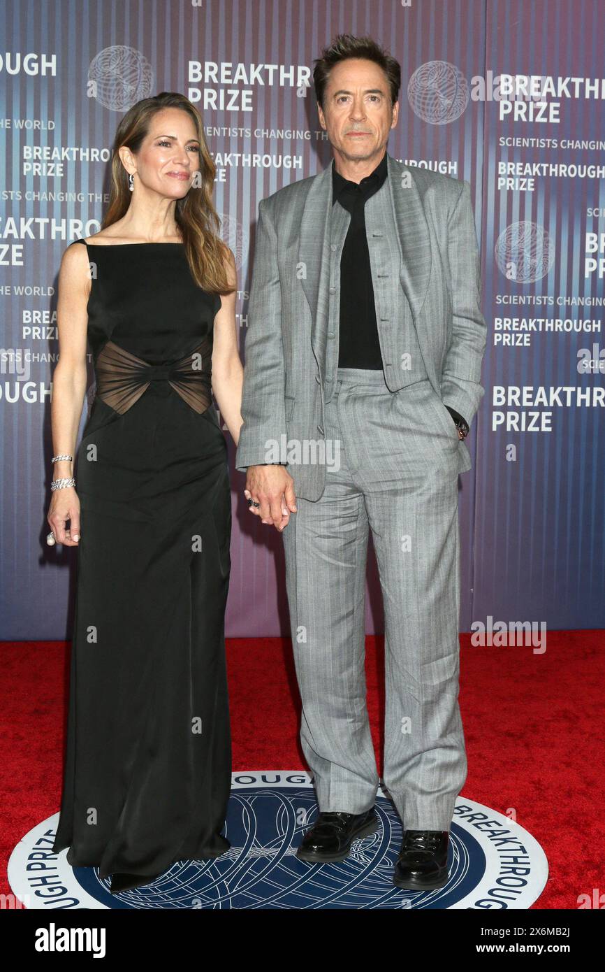 10th Annual Breakthrough Prize Ceremony at the Academy Museum of Motion Pictures on April 13, 2024 in Los Angeles, CA Featuring: Susan Downey, Robert Downey Jr Where: Los Angeles, California, United States When: 13 Apr 2024 Credit: Nicky Nelson/WENN Stock Photo
