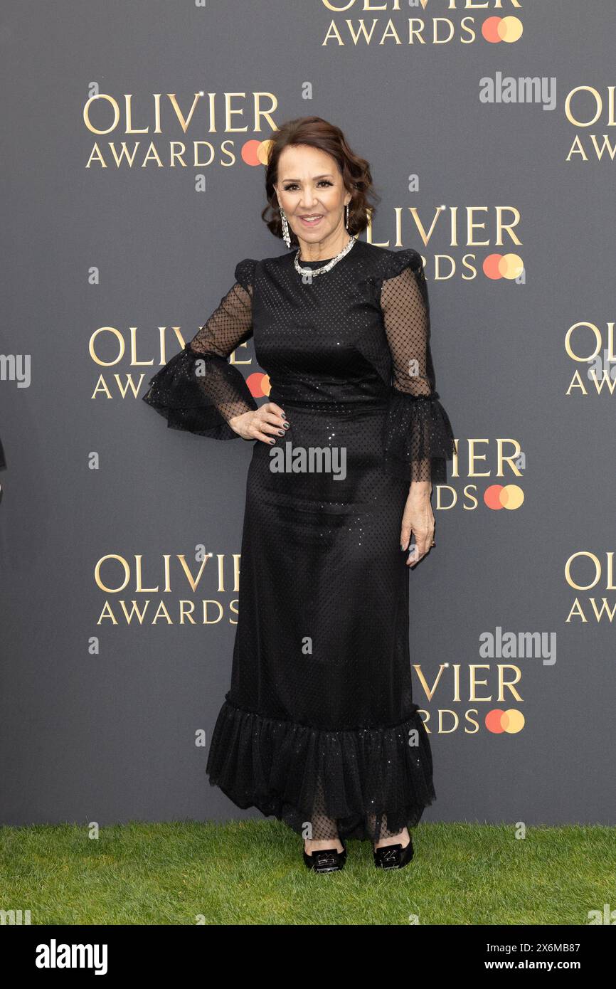 The Olivier Awards green carpet arrivals at the Royal Albert Hall Featuring: Dame Arlene Phillips Where: London, United Kingdom When: 14 Apr 2024 Credit: Phil Lewis/WENN Stock Photo