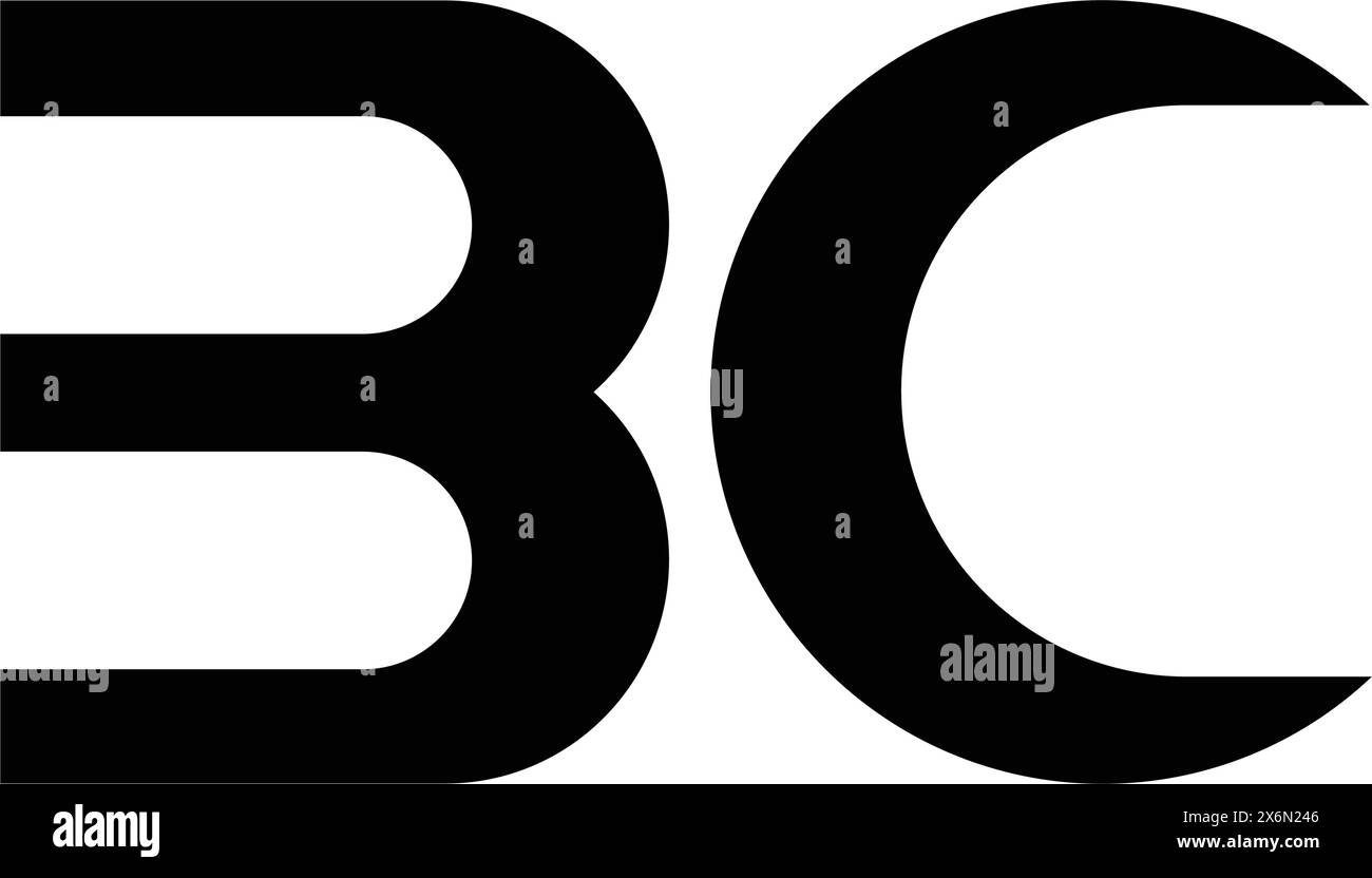 Bc Blue Lettering Bc letter hi-res stock photography and images - Alamy