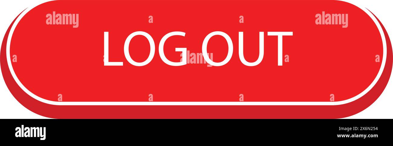 computer icon logout illustration design Stock Vector Image & Art - Alamy