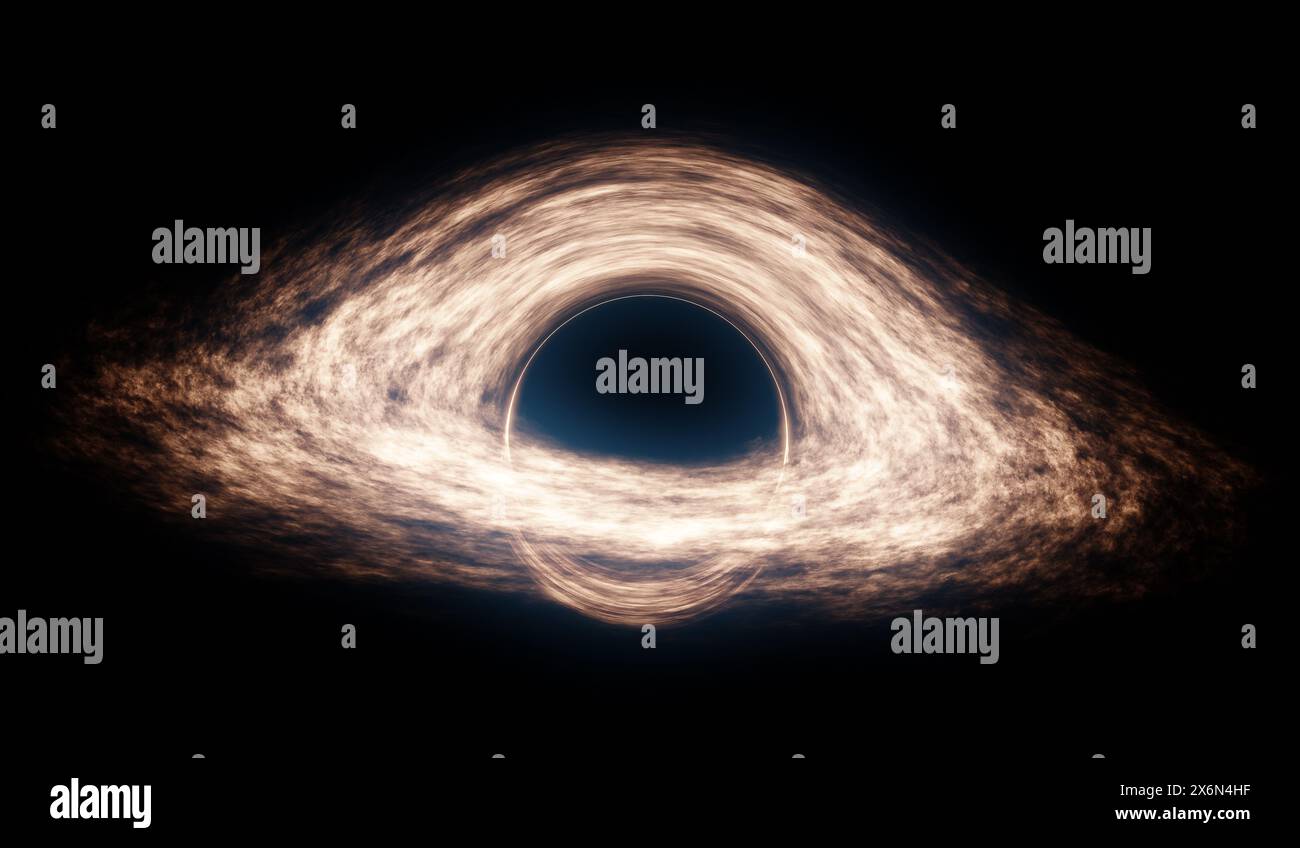 Interstellar black hole hi-res stock photography and images - Alamy
