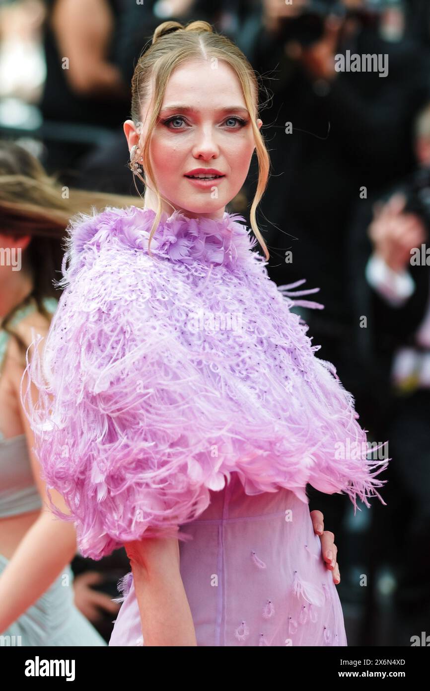 Cannes, France. 15 May 2024.  Vlada Rosljakova arrives on the Red Carpet for the premiere  of Furiosa : A Mad Max Saga. . Picture by Julie Edwards./Alamy Live News Stock Photo