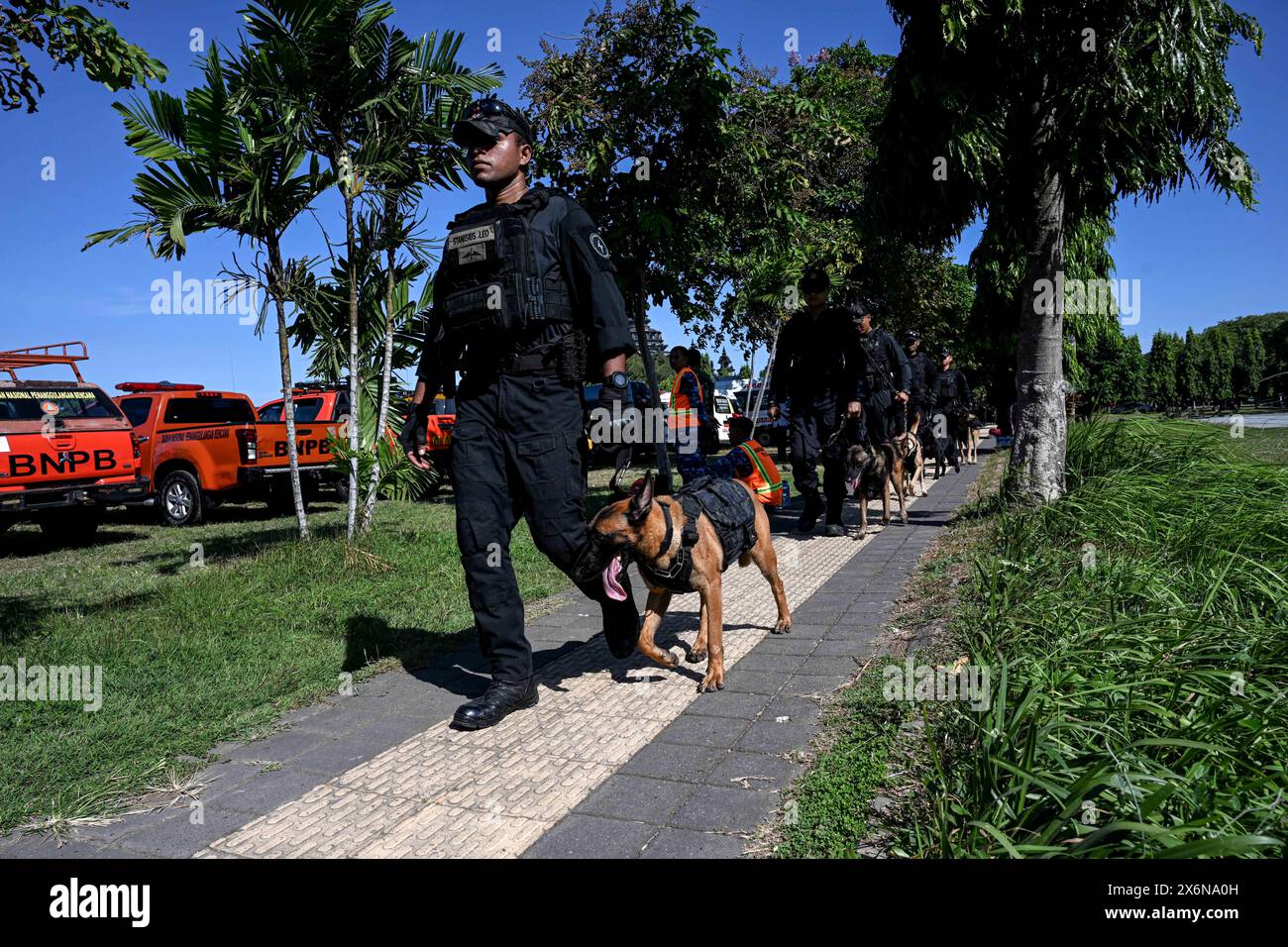 Bali, Indonesia. 15th May, 2024. Indonesian military anti terror 