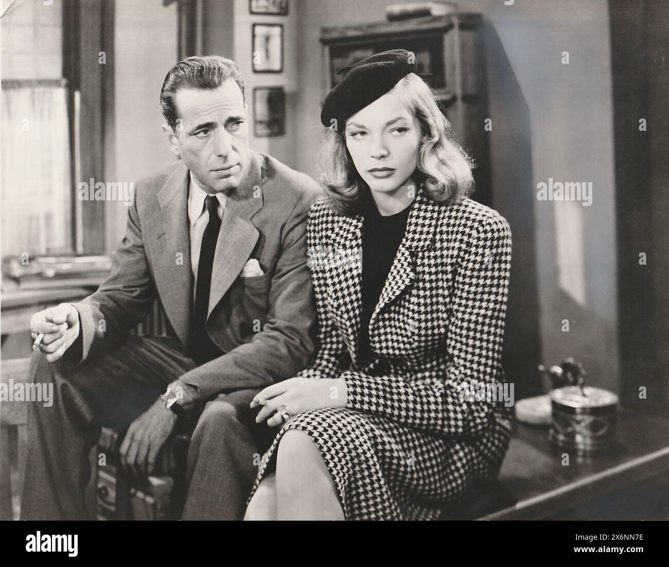 The Big Sleep (Warner Bros., 1946). Humphrey Bogart, Lauren Bacall ...