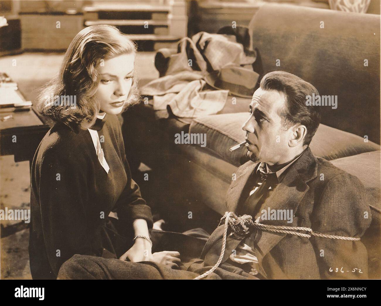 The Big Sleep (Warner Bros., 1946). Humphrey Bogart, Lauren Bacall ...