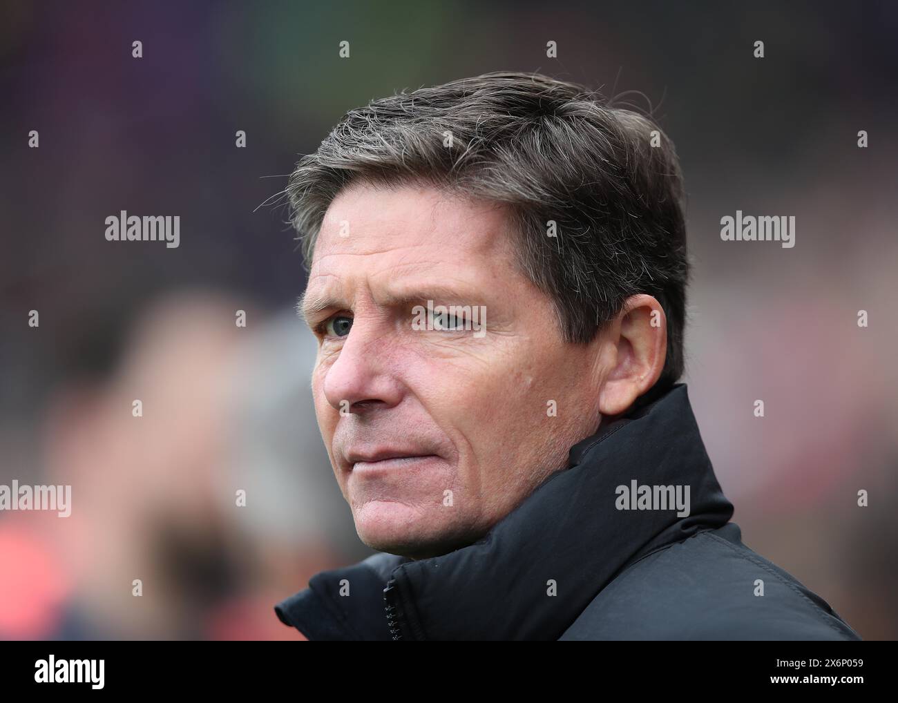 Oliver Glasner Manager of Crystal Palace. - Fulham v Crystal Palace ...