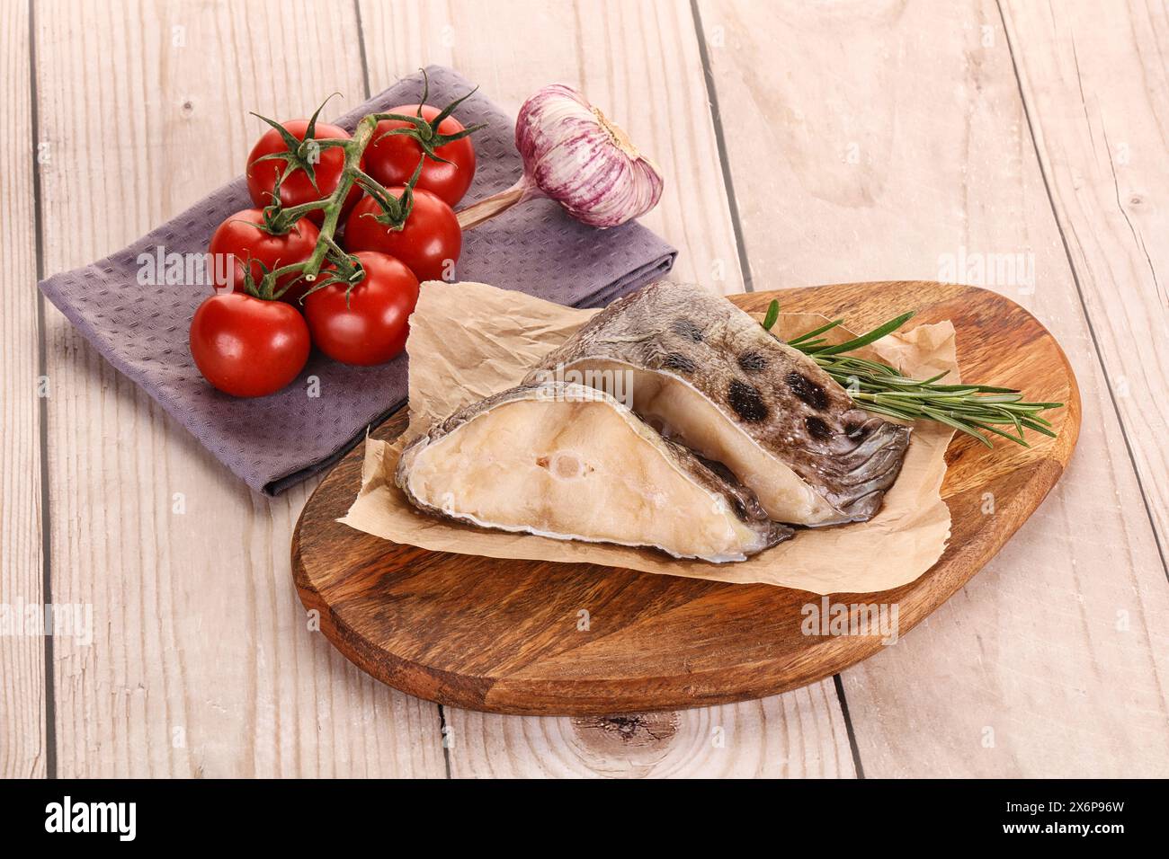 Wolf Fish Fillets Wolf fish fillet hi-res stock photography and images - Alamy