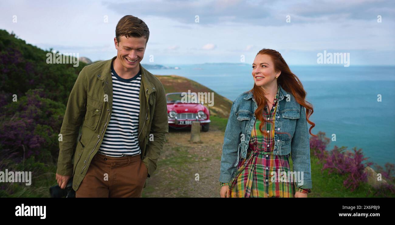 Irish Wish Lindsay Lohan & Ed Speleers Stock Photo Alamy