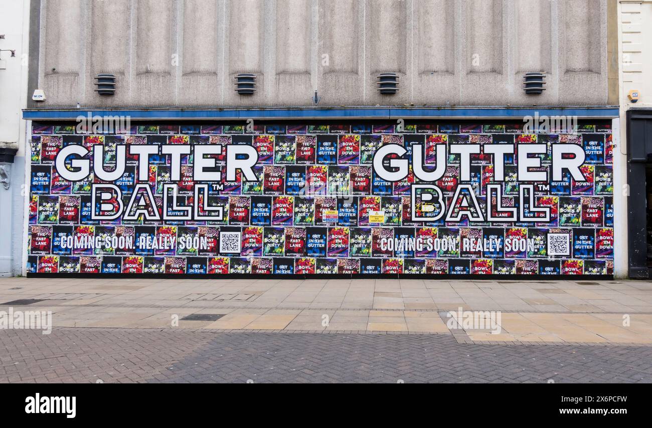 Gutter Ball coming soon to High Street, Lincoln City, Lincolnshire ...