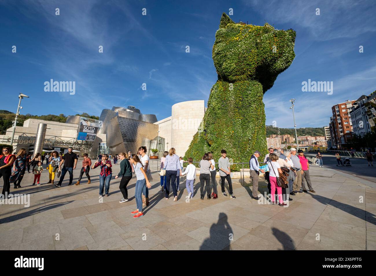 Puppy, Jeff Koons, Guggenheim Museum Bilbao, 20th century, designed by ...