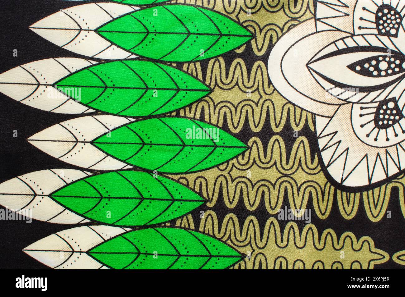 Nigerian print fabric hi-res stock photography and images - Alamy