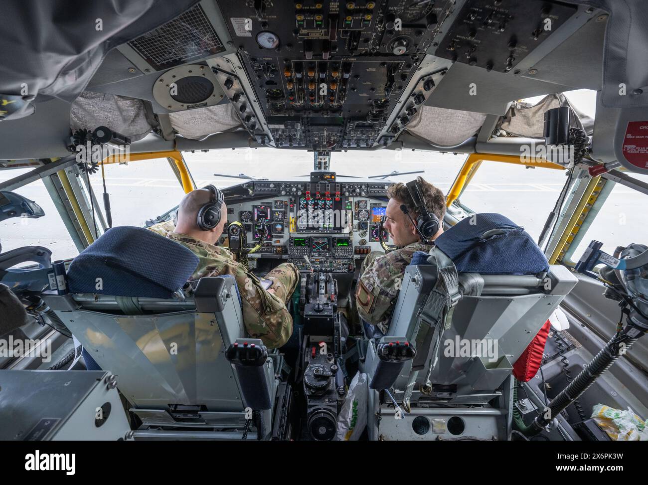 spangdahlem-germany-16th-may-2024-pilots-prepare-for-take-off-in