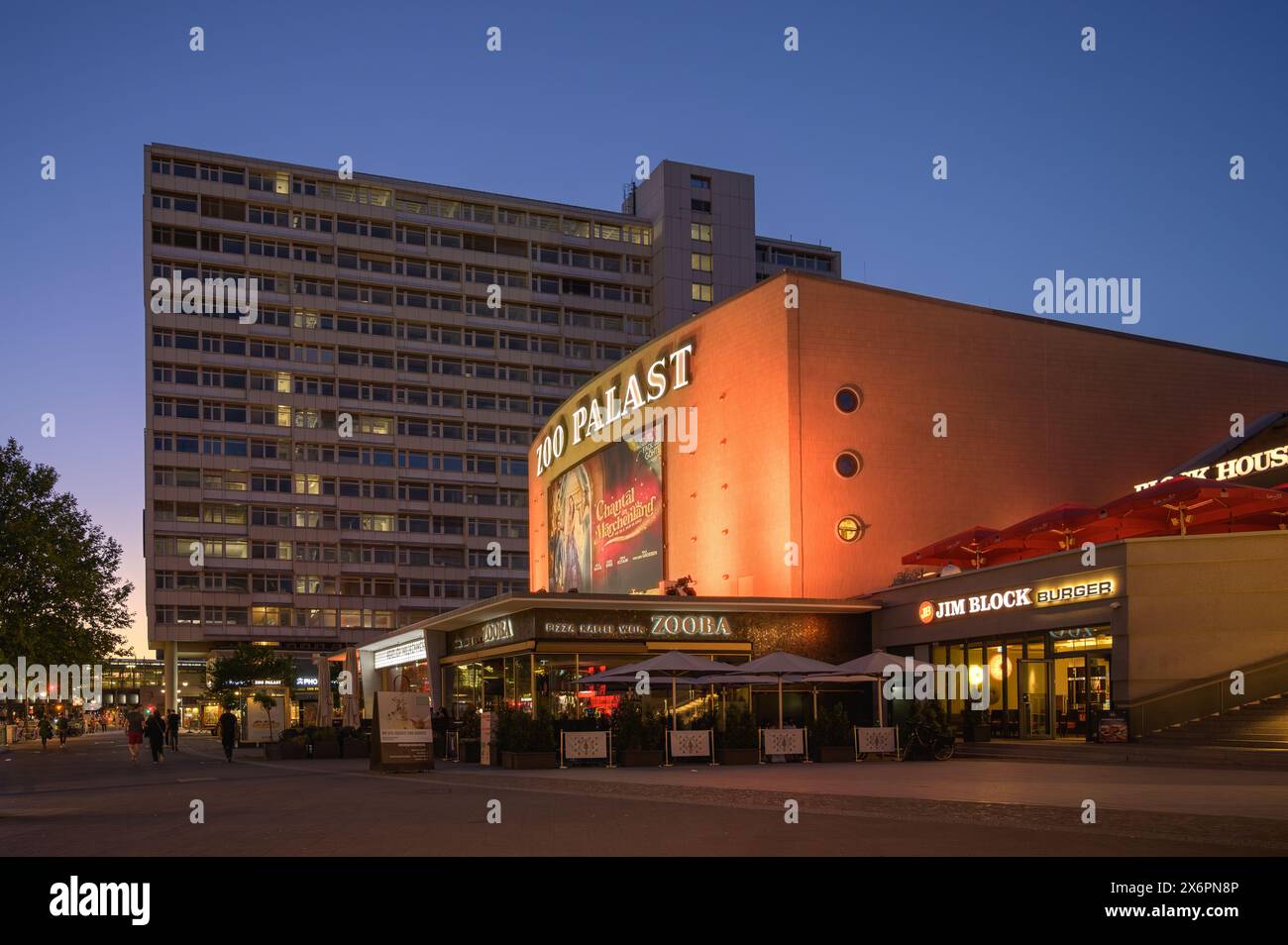 Berlin, Germany - May 14. 2024:The famous Berlin Zoo Palast cinema at ...