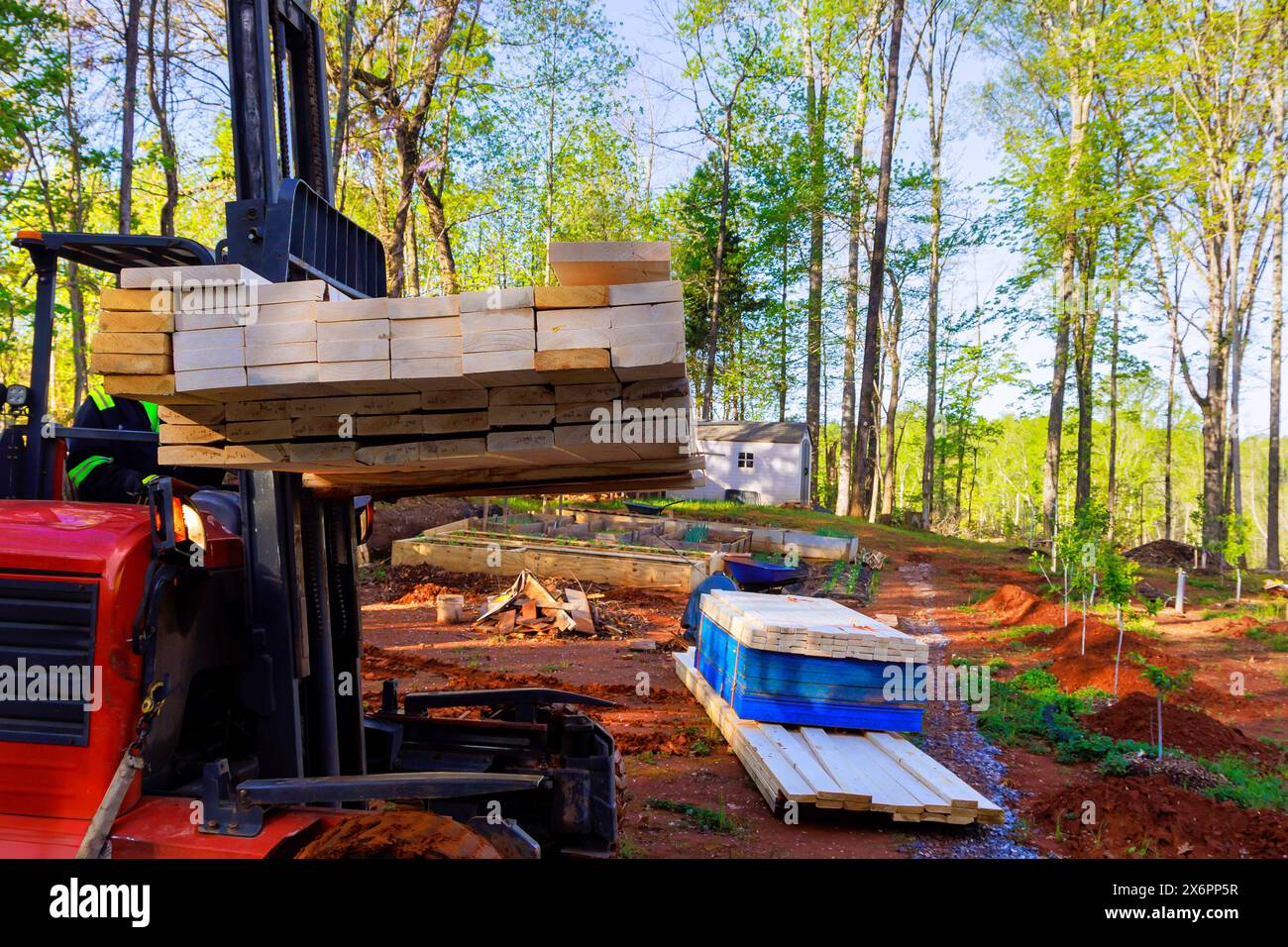 Forklift operator uses hi-res stock photography and images - Alamy