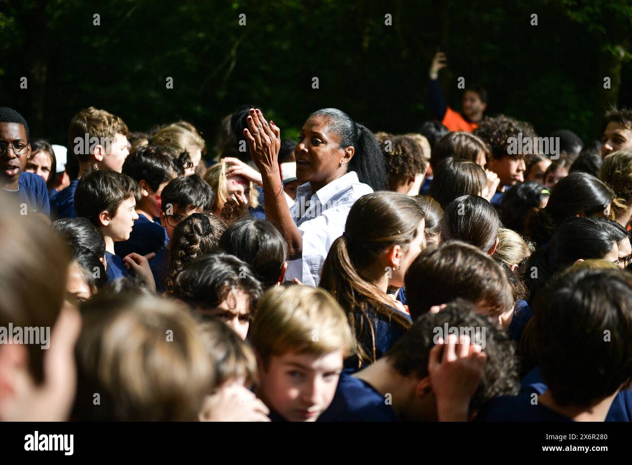 French sprinter and Olympic champion Marie-Jose Perec participates with ...