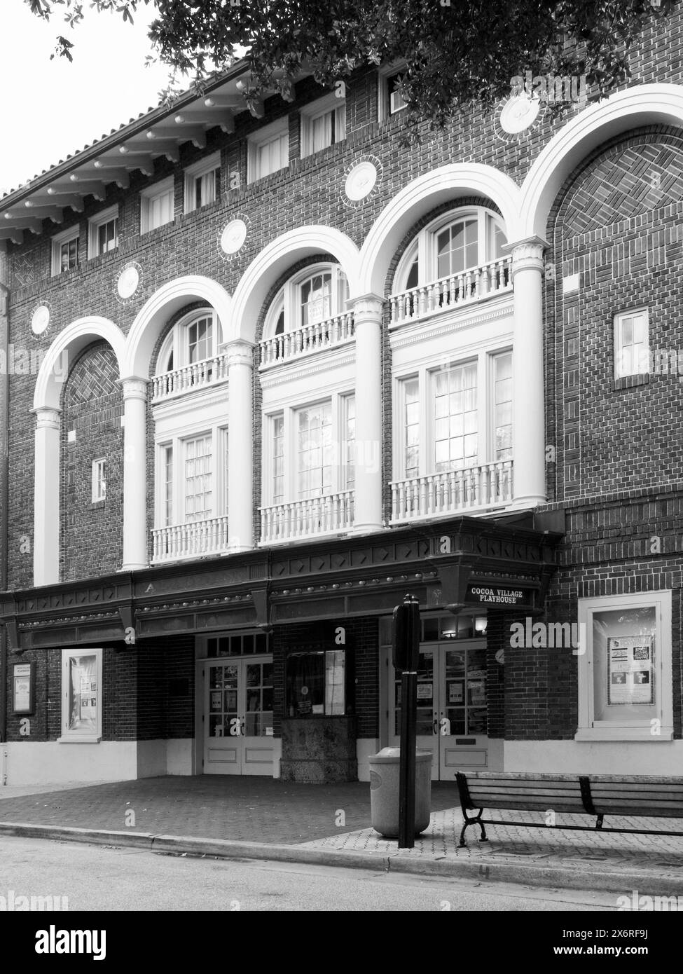 Cocoa Village Playhouse theater in Cocoa Village, Florida, USA Stock
