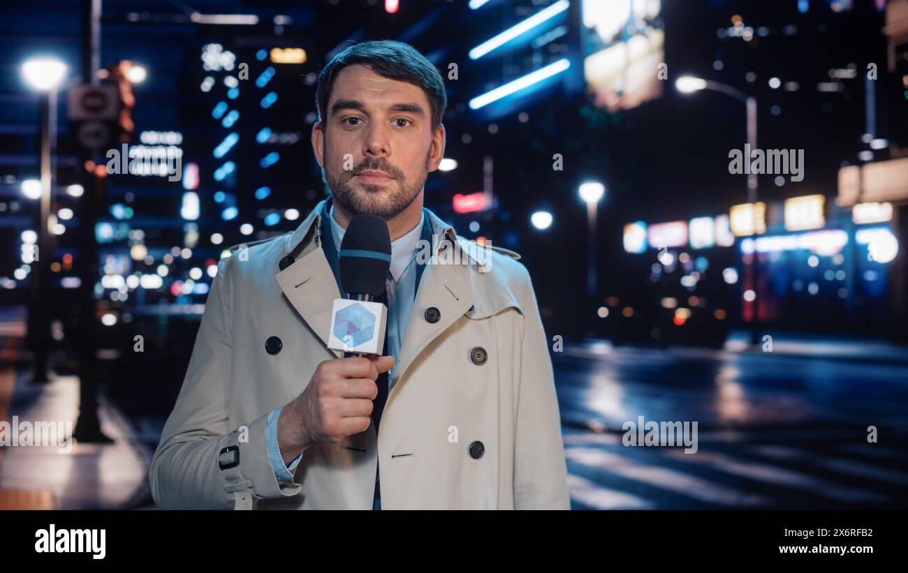 Portrait creative journalist newsroom hi-res stock photography and ...