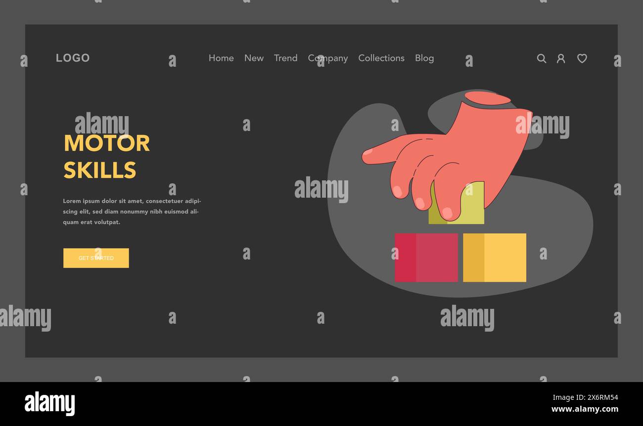 Gross motor development Stock Vector Images Alamy