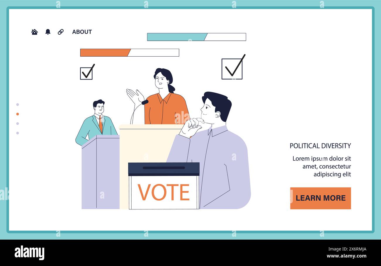 Political Process Images Public dialogue process Stock Vector Images - Alamy