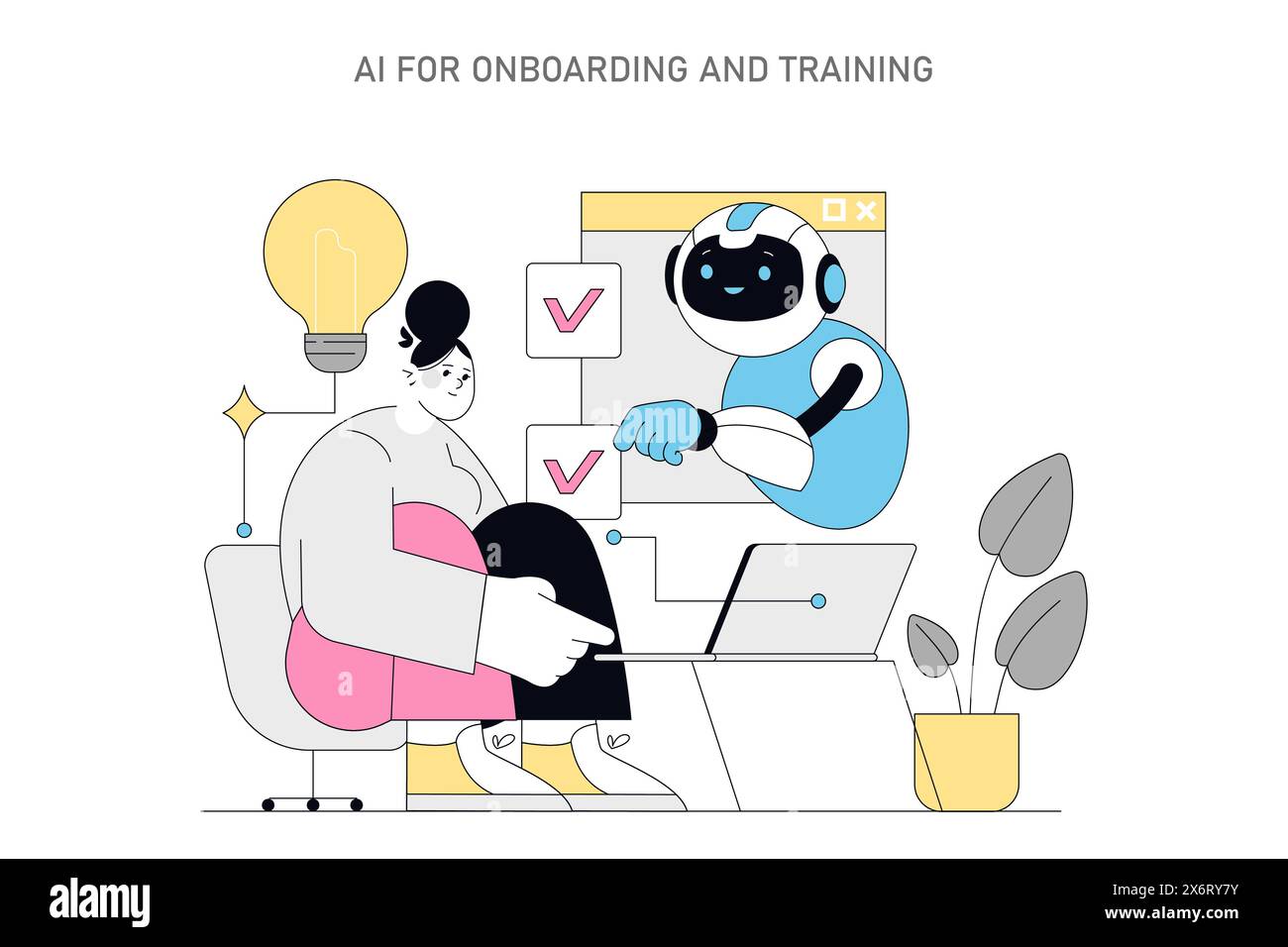 Onboarding employee ai hi-res stock photography and images - Alamy