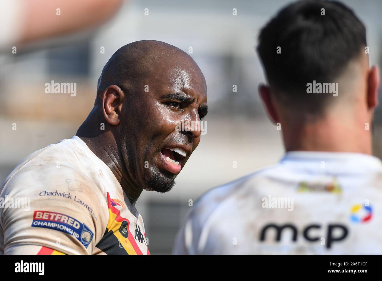 Bradford, England - 12th May 2024 - Michael Lawrence of Bradford Bulls ...