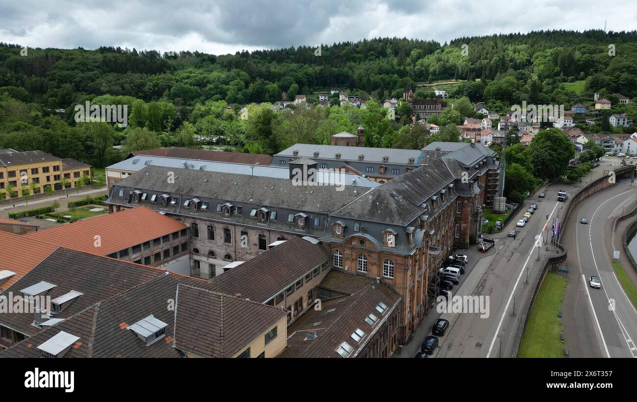 16.05.2024, xjrdrx, Wirtschaft Villeroy & Boch AG Zentrale in Mettlach / Alte Abtei Mettlach ...