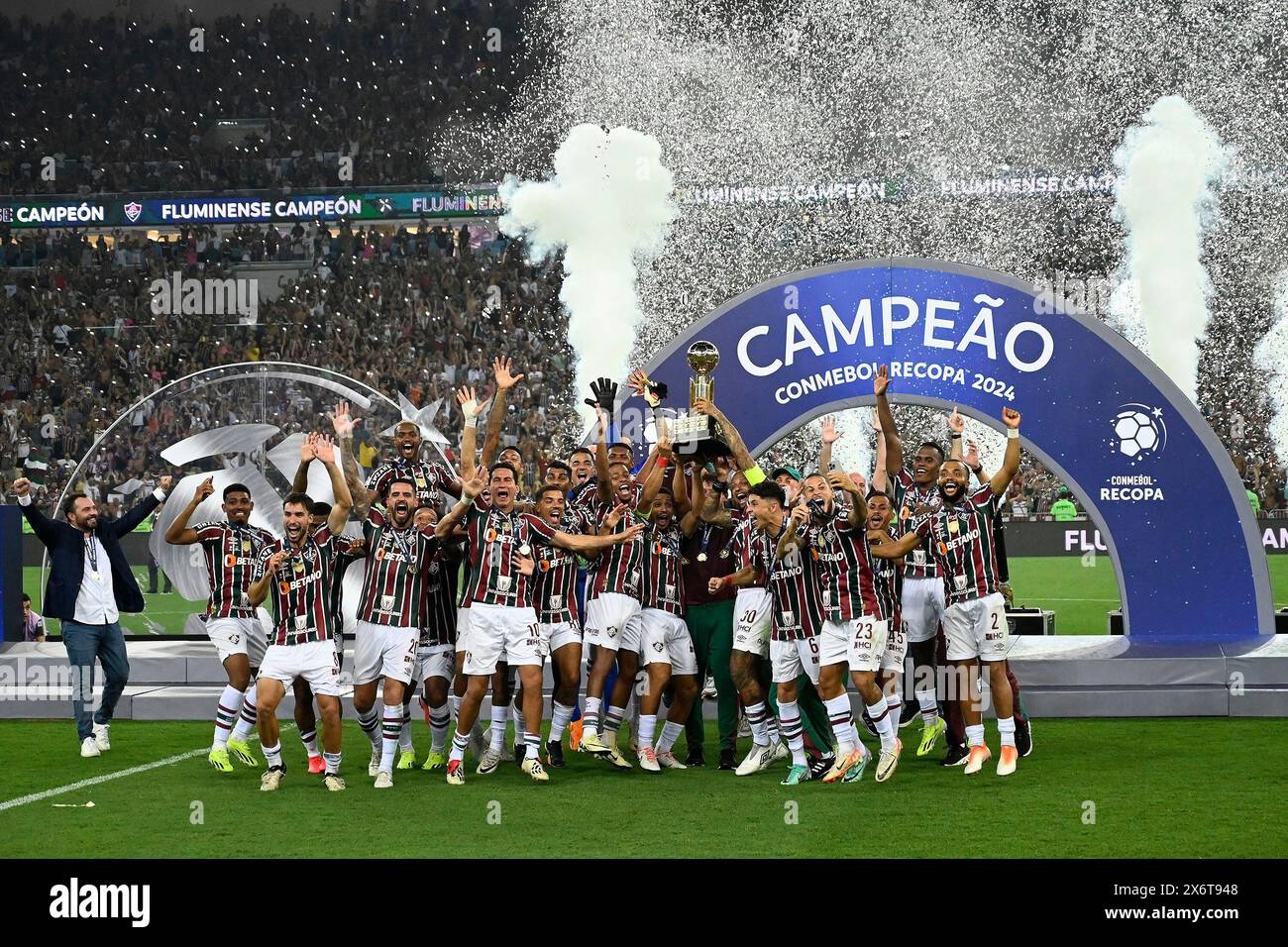 Rio de Janeiro, Brazil, February 29, 2025. Football match between