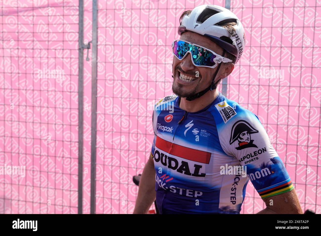 Fano, Italia. 16th May, 2025. Alaphilippe Julian (Team Soudal