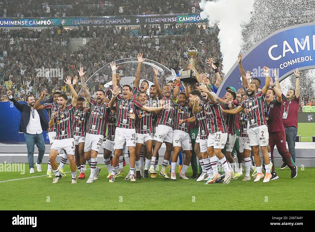 Rio de Janeiro, Brazil, February 29, 2024. Football match between