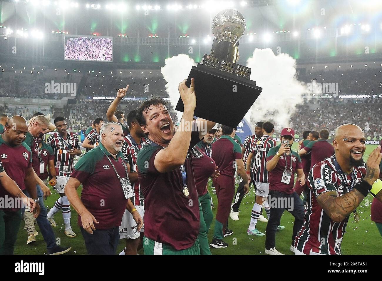 Rio de Janeiro, Brazil, February 29, 2024. Football match between