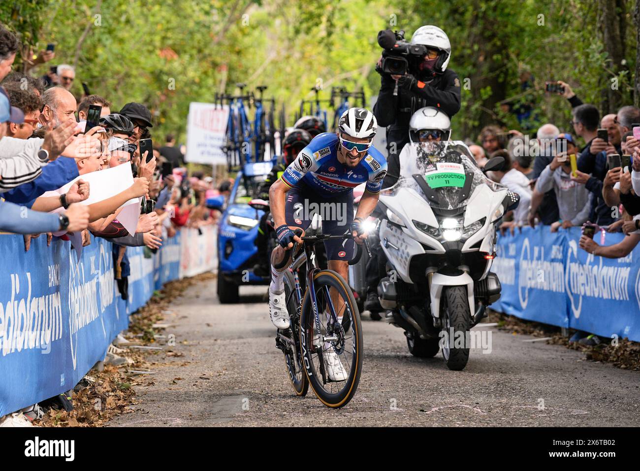Italia. 16th May, 2025. Alaphilippe Julian (Team Soudal Quickstep