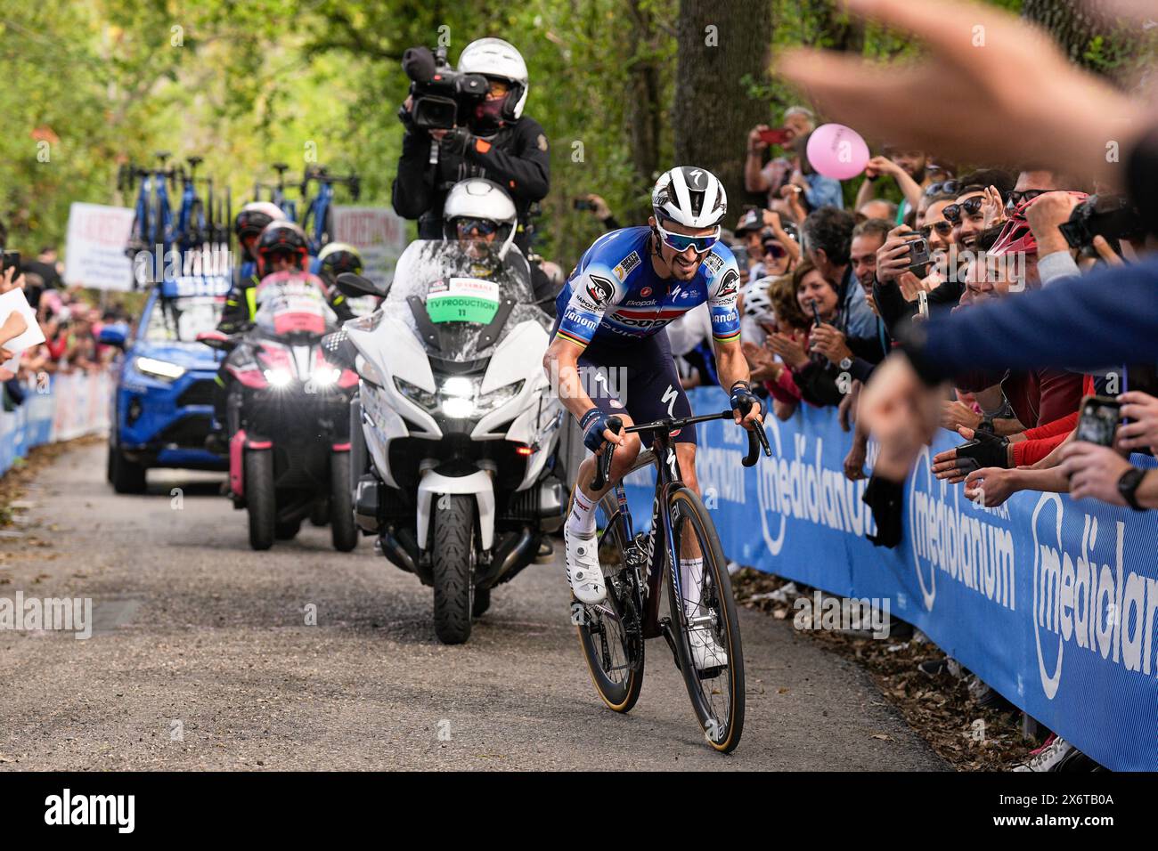 Italia. 16th May, 2025. Alaphilippe Julian (Team Soudal Quickstep