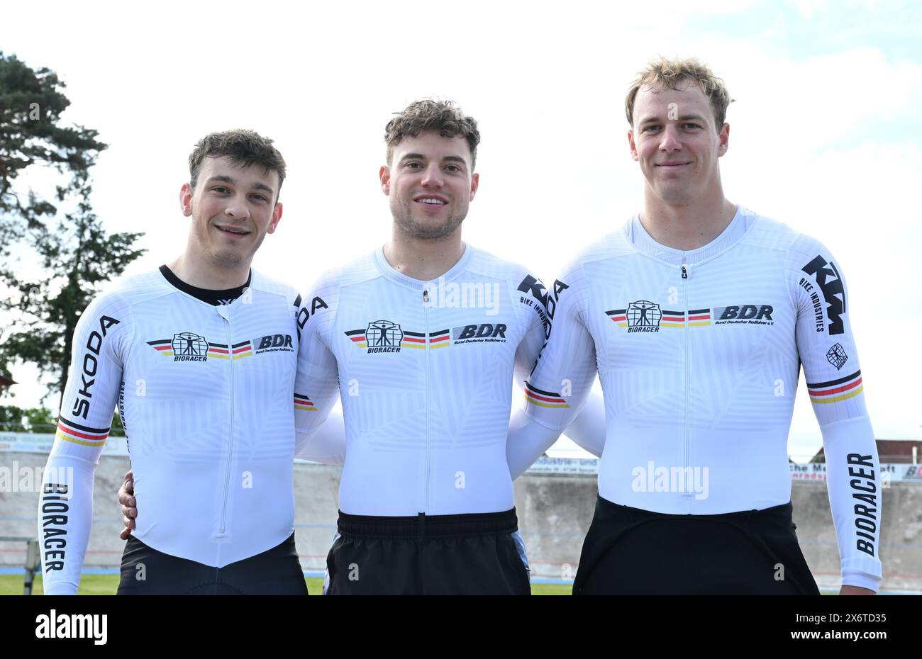 Dudenhofen, Germany. 16th May, 2024. Cycling/track BDR presents its