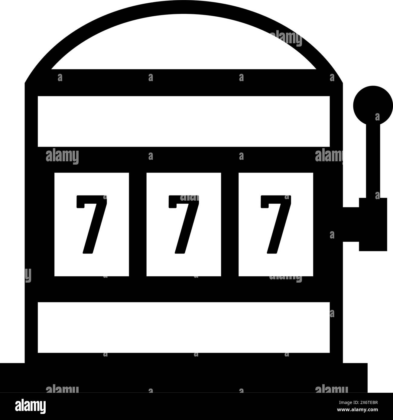 777 numbers clipart Black and White Stock Photos & Images - Alamy
