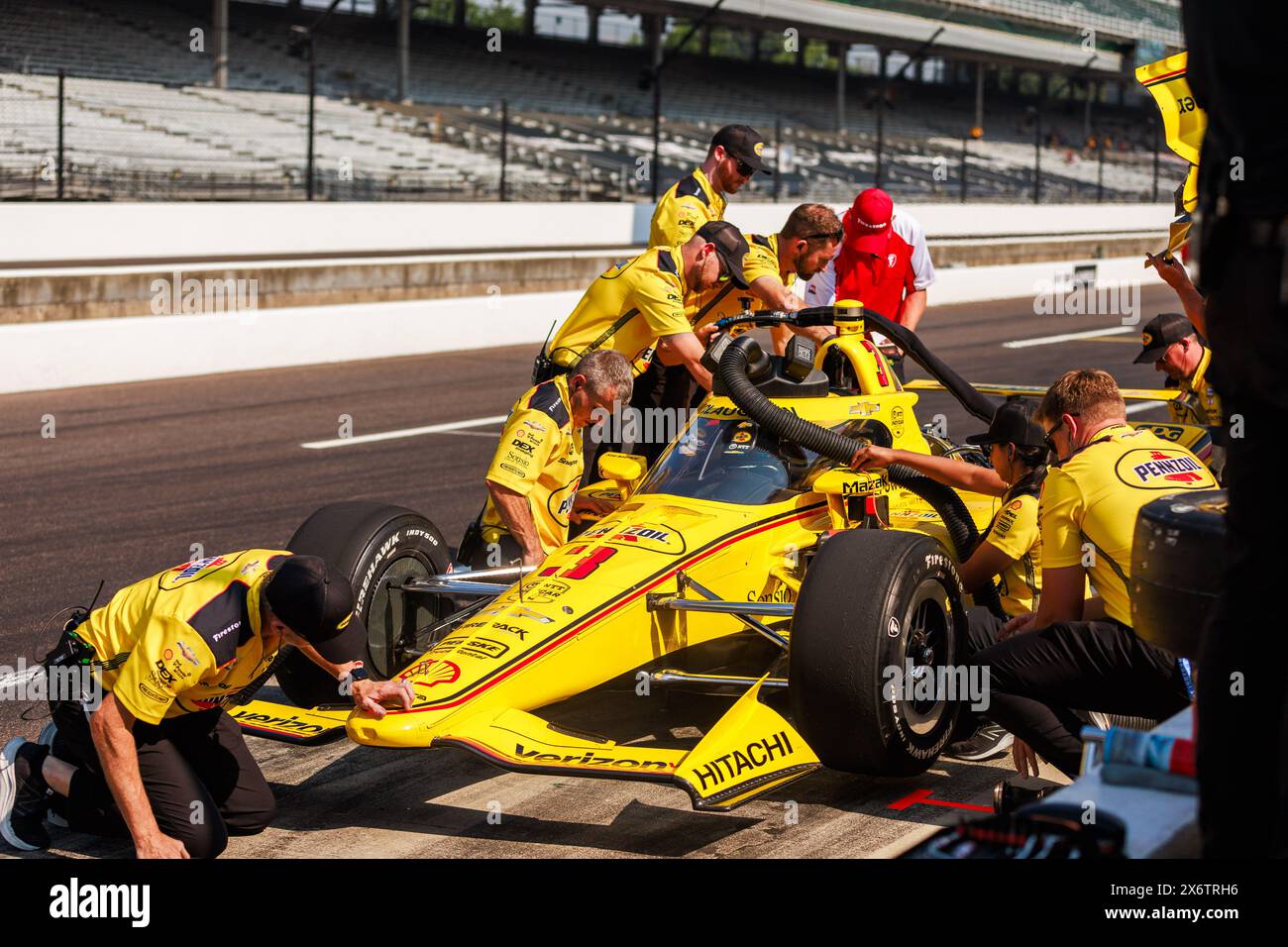 Indianapolis, USA. 16th May, 2024. INDIANAPOLIS, INDIANA MAY 16 Team