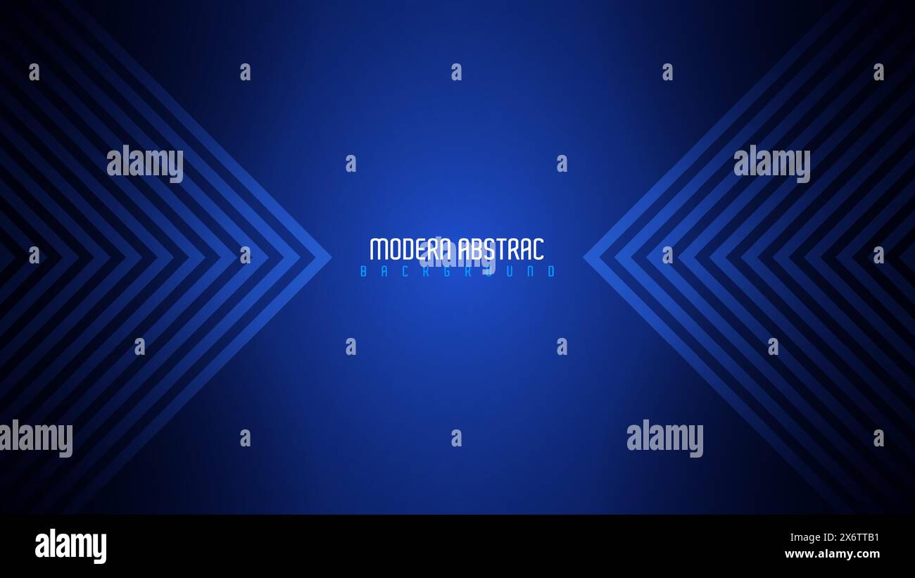 Abstract Vector Background Design with Blue Arrows on White Background ...