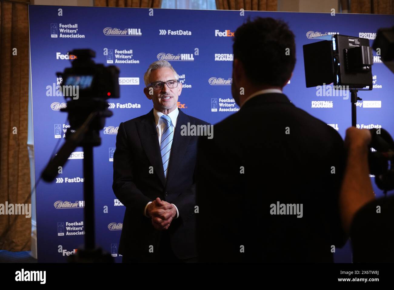 Gary Lineker during the FWA Footballer of the Year awards held at the