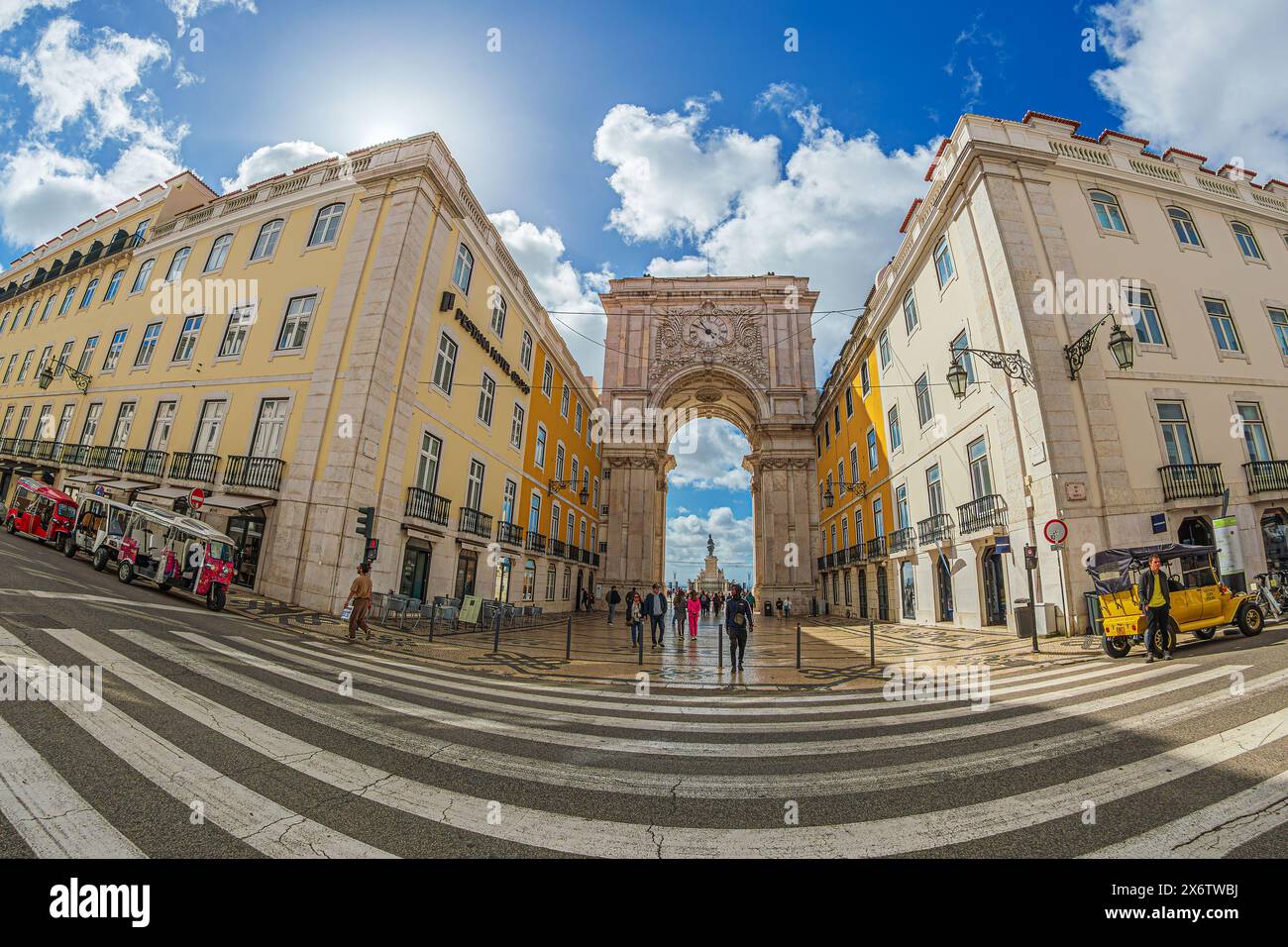Bilheteira arco da augusta hi-res stock photography and images - Alamy