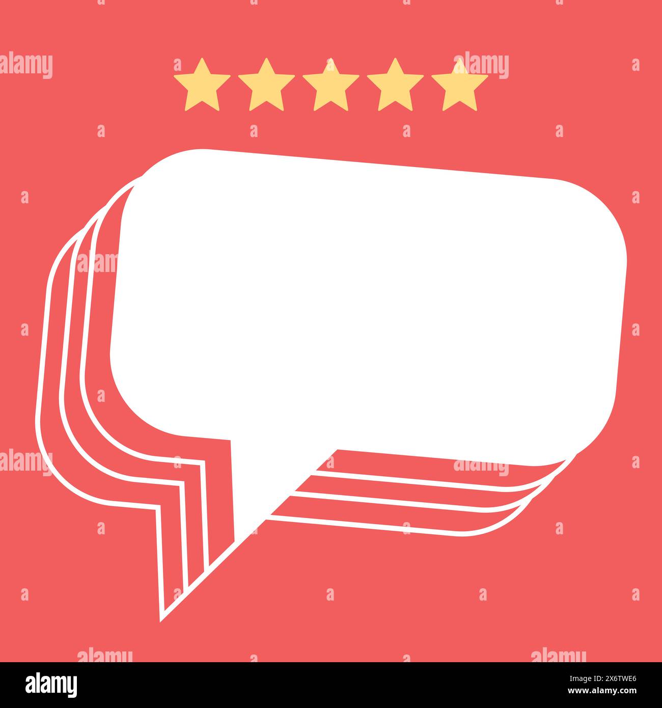 Five stars rating feedback Stock Vector Images Alamy