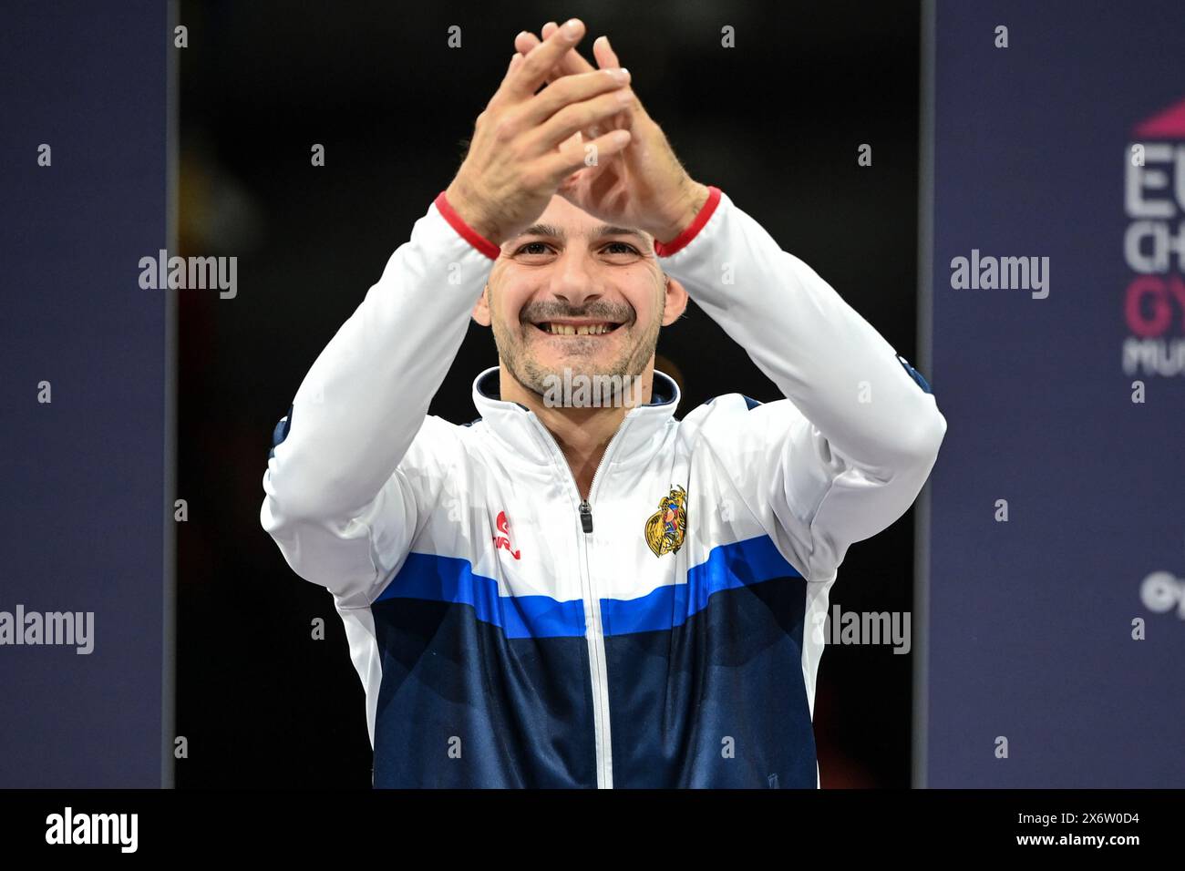 Harutyun Merdinyan (Armenia). Artistic Gymnastics, Men's Pommel horse Gold Medal.  European Championships Munich 2022 Stock Photo