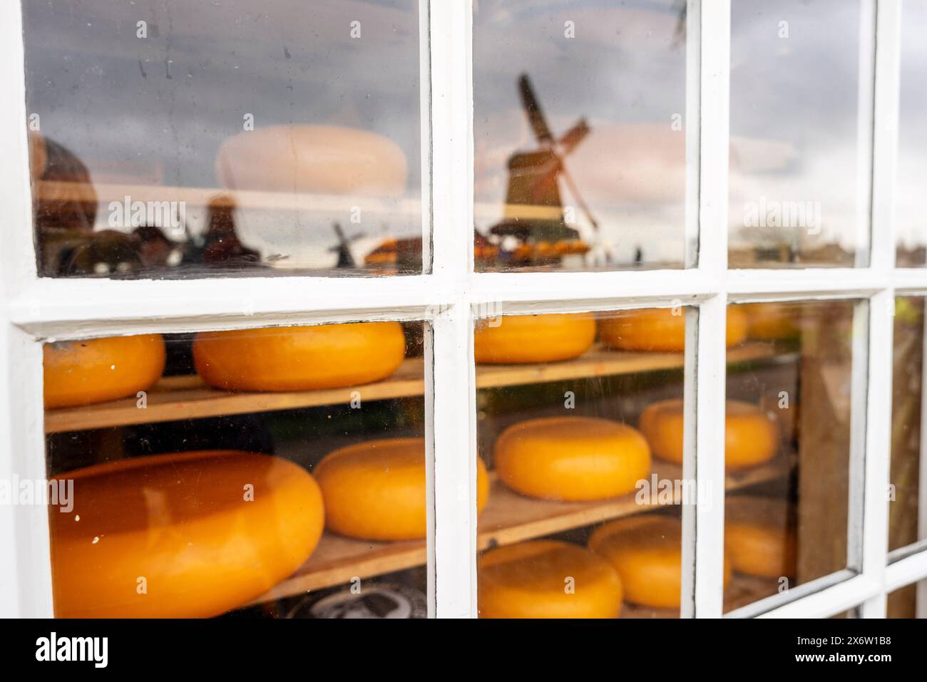 Zaanse Schans, traditional cheese factory, Zaanstad Municipality