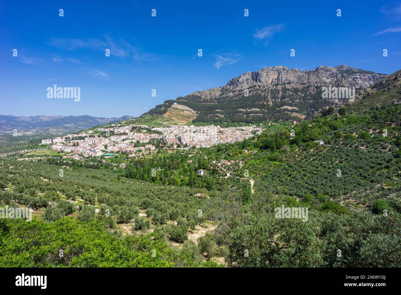 Cazorla town, Natural Park of the Sierras de Cazorla, Segura and Las Villas, Jaén province, Andalusia, Spain. Stock Photo