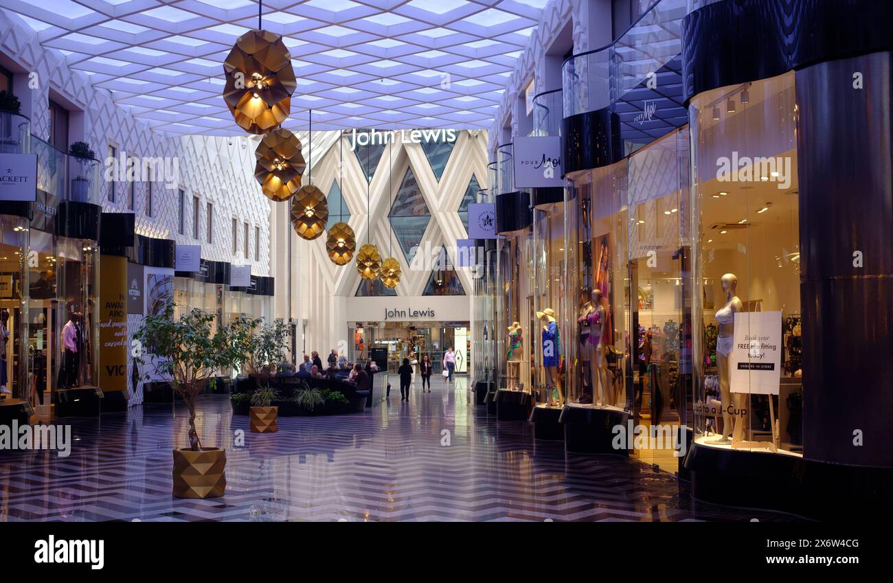 Entrance to John Lewis in the Victoria Quarter (arcade), Leeds City