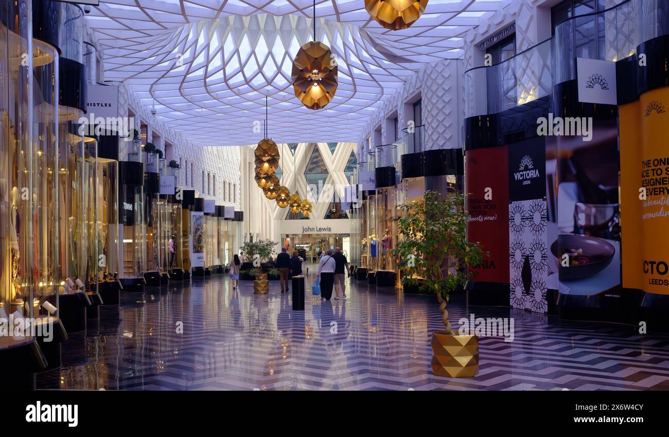 Entrance to John Lewis in the Victoria Quarter (arcade), Leeds City