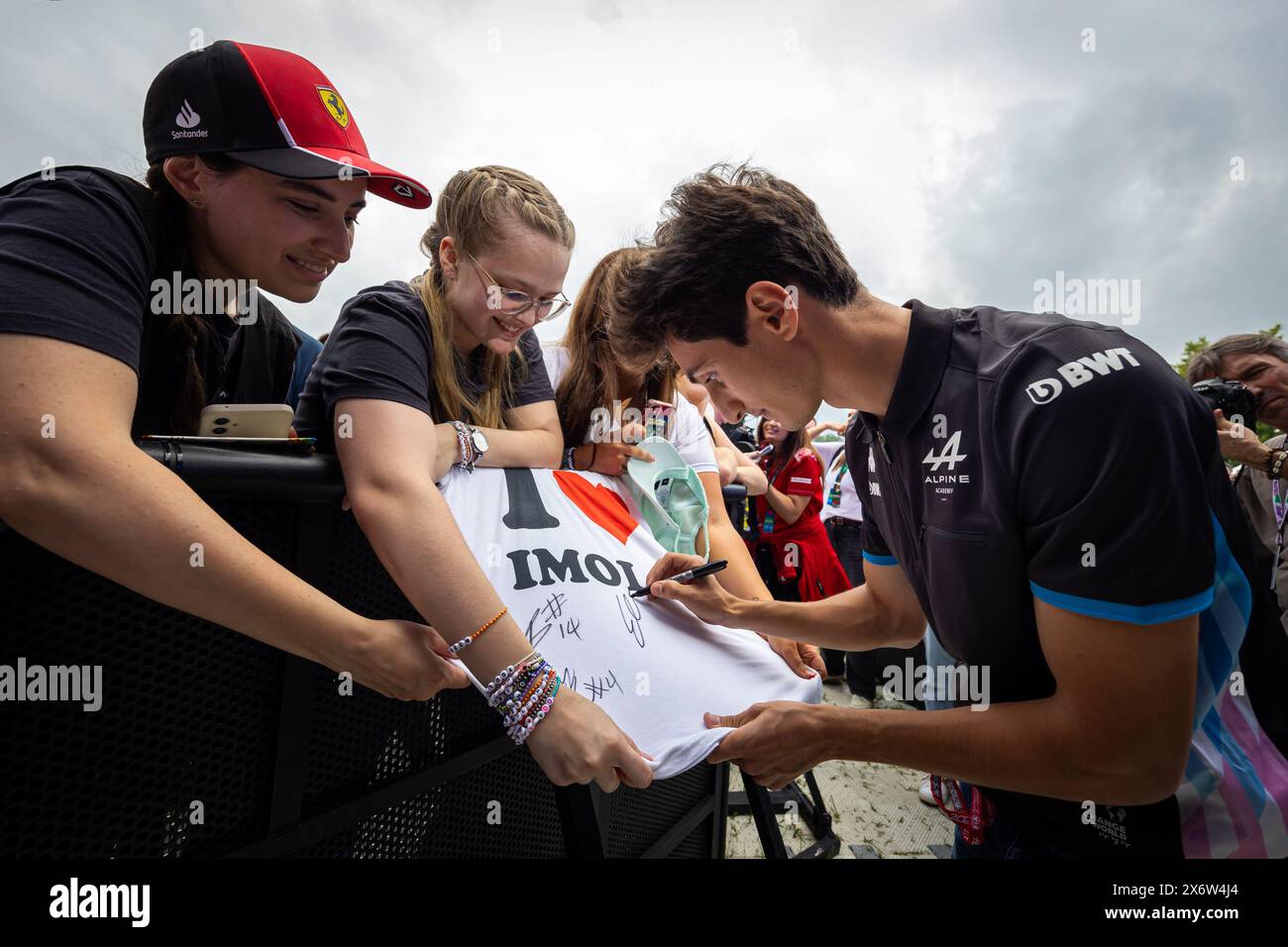 Imola, Italie. 16th May, 2024. MINI Gabriele (ita), Prema Racing, Dallara F3 2019, portrait during the 3rd round of the 2024 FIA Formula 3 Championship from May 17 to 19, 2024 on the Autodromo Enzo e Dino Ferrari, in Imola, Italy - Photo Sebastian Rozendaal/Dutch Photo Agency/DPPI Credit: DPPI Media/Alamy Live News Stock Photo