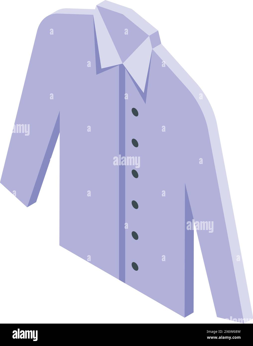 dress shirt cartoon Cartoon women classic shirt Royalty-Free Vector